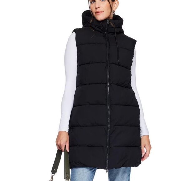 George Long Puffer Vest - Picture 1 of 4